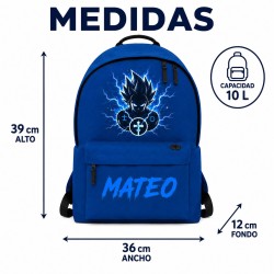 Mochila Escolar Personalizada con Nombre Storm | Estores Iroa