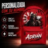 Mochila Escolar Personalizada Samurái con Nombre | Estores Iroa