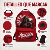 Mochila Escolar Personalizada Samurái con Nombre | Estores Iroa