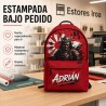 Mochila Escolar Personalizada Samurái con Nombre | Estores Iroa