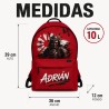 Mochila Escolar Personalizada Samurái con Nombre | Estores Iroa