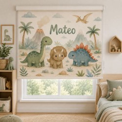 Estor Enrollable Infantil Dinosaurios | Estores Iroa