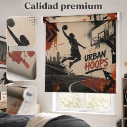 Estor Juvenil Baloncesto Urban Hoops a Medida | Estores Iroa