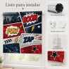 Estor Juvenil Cómic a Medida | Translúcido, Opaco o Screen| Estores Iroa