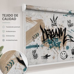 Estor Juvenil Graffiti a Medida | Estores Iroa