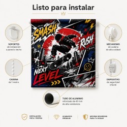 Estor Juvenil Manga Skate a Medida | Estores Iroa