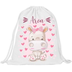 Saco infantil Niña Animales Hipo 001