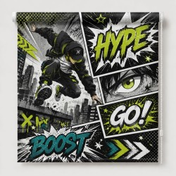 Estor Juvenil Urban Hype a Medida | Estores Iroa