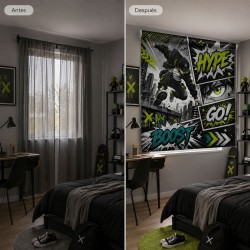 Estor Juvenil Urban Hype a Medida | Estores Iroa