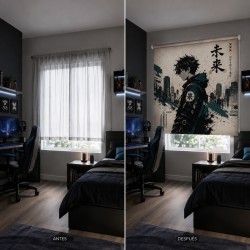 Estor Juvenil Manga Urban Tokyo a Medida | Estores Iroa