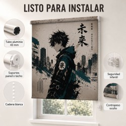 Estor Juvenil Manga Urban Tokyo a Medida | Estores Iroa