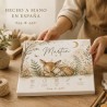 Cuadro Natalicio Bebé Unisex Bosque | Estores Iroa