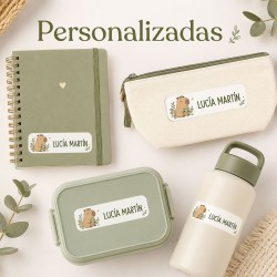 Etiquetas Personalizadas Capibara con Nombre | Estores Iroa