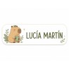 Etiquetas Personalizadas Capibara con Nombre | Estores Iroa