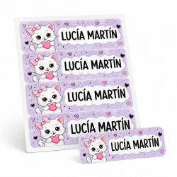 Etiquetas Personalizadas con Nombre para Colegio | Hada| Estores Iroa