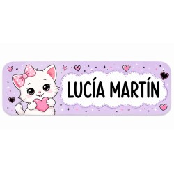 Etiquetas Personalizadas con Nombre para Colegio | Hada| Estores Iroa