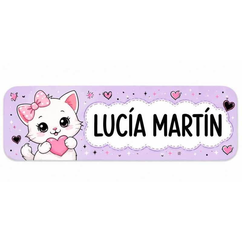 Etiquetas Personalizadas con Nombre para Colegio | Hada| Estores Iroa