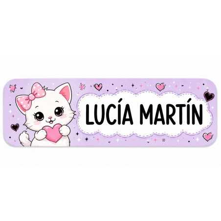 Etiquetas Personalizadas con Nombre para Colegio | Hada| Estores Iroa