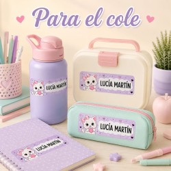 Etiquetas Personalizadas con Nombre para Colegio | Hada| Estores Iroa