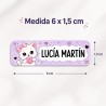 Etiquetas Personalizadas con Nombre para Colegio | Hada| Estores Iroa