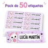 Etiquetas Personalizadas con Nombre para Colegio | Hada| Estores Iroa
