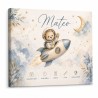 Cuadro Natalicio Bebé Niño Osito Astronauta | Estores Iroa