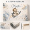 Cuadro Natalicio Bebé Niño Osito Astronauta | Estores Iroa