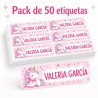 Etiquetas Personalizadas con Nombre para Colegio | Unicornio | Estores Iroa