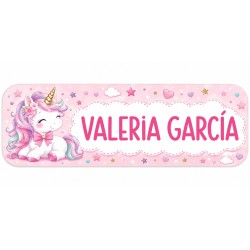 Etiquetas Personalizadas con Nombre para Colegio | Unicornio | Estores Iroa