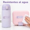 Etiquetas Personalizadas con Nombre para Colegio | Elefante Lila