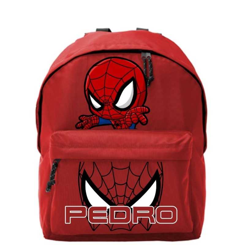 Mochila escolar infantil personalizada Spiderman 022 Mochila escolar infantil personalizada Spiderman 022