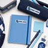 Etiquetas Personalizadas con Nombre para Colegio | Skate Azul | Estores Iroa