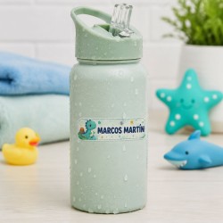 Etiquetas Personalizadas con Nombre para Niño | Dinosaurio| Estores Iroa