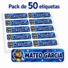 Etiquetas Personalizadas con Nombre para Niño | Patrulla Can Policíal | Estores Iroa