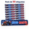 Etiquetas Personalizadas con Nombre para Niño | Monster Truck