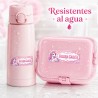 Etiquetas Personalizadas con Nombre para Colegio | Unicornio Rosa