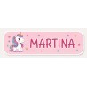 Etiquetas Unicornio Personalizadas con Nombre para Colegio | Pack 50