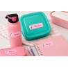 Etiquetas Unicornio Personalizadas con Nombre para Colegio | Pack 50