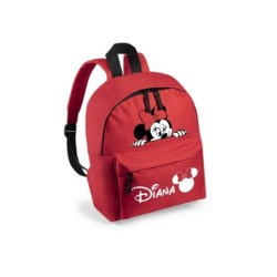 Mochila infantil personalizada Minnie 01