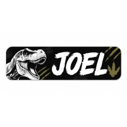 Etiquetas Escolares Personalizadas con Nombre | Dinosaurio Rex | Estores Iroa