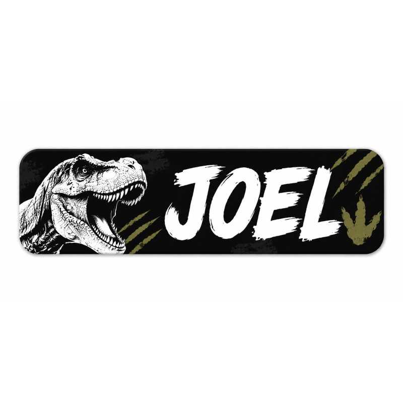 Etiquetas Escolares Personalizadas con Nombre | Dinosaurio Rex | Estores Iroa