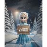  Estor infantil niña Frozen Reina Hielo. Estor Infantil personalizable Estor habitacion infantil niña. Estor enrollable infantil