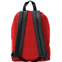 Pack Mochila Infantil Personalizada + 50 Etiquetas Escolares con Nombre – Goku Rojo o Naranja