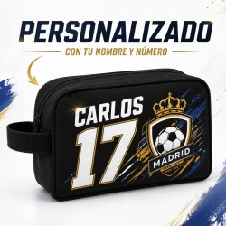 Estores Iroa Neceser Fútbol Legend 26 Personalizado con Nombre y Número