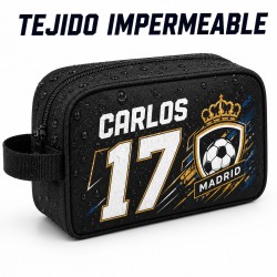 Estores Iroa Neceser Fútbol Legend 26 Personalizado con Nombre y Número