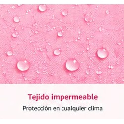 Pack Mochila Infantil Personalizada + 50 Etiquetas Escolares con Nombre – Unicornio Rosa