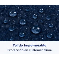 Pack Mochila Infantil Personalizada + 50 Etiquetas Escolares con Nombre – Astronauta Azul