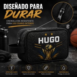 Neceser Baloncesto Personalizado con Nombre y Dorsal - Varios Colores | Estores Iroa