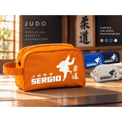 Neceser personalizado de judo con nombre | Varios colores