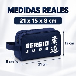 Neceser de Judo 01 Personalizado con Nombre | Estores Iroa
